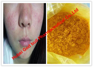 China Yellow Color Raw Steroid Powders / Isotretinoin For Skin Cancers , CAS 4759-48-2 supplier