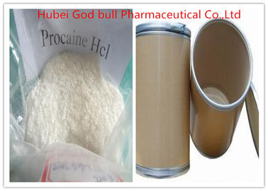 China Novocaine Local Anesthetic Powder , 51-05-8 Procaine Hydrochloride Powder supplier