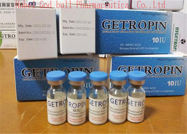 China Getropin 10iu HGH Anabolic Steroids Human Growth Hormone Anti Aging ISO9001 supplier
