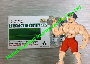 China Hygetropin Hgh Anabolic Steroids Growth Hormone 100iu / Kit Muscle Gain supplier