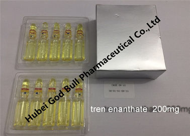 China Trenbolone enanthate Muscle Growth Steroids 200mg/ml 1ml/vial anpoule bottle tren steroid supplier