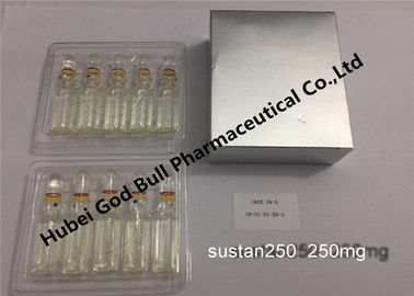 China Sustanon 350mg/ml 1ml/vial Muscle Growth Steroids anpoule bottle steroids injection supplier